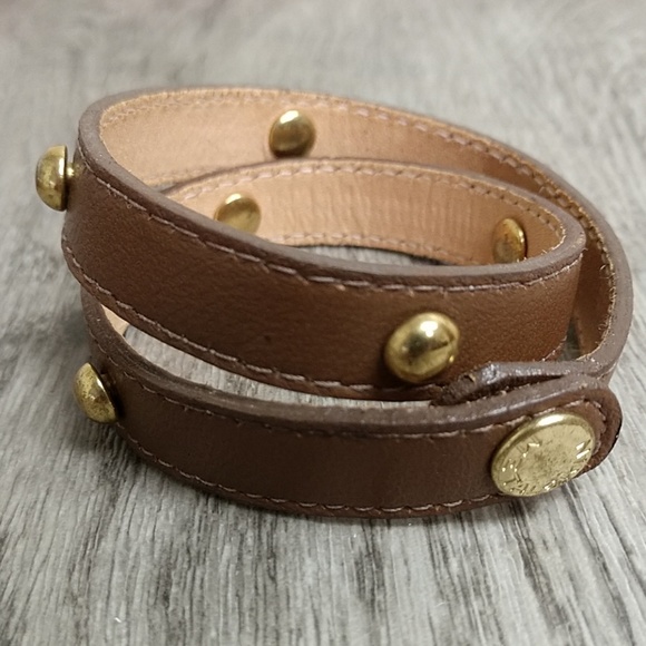 Metalskin x Bloomingdale's Leather Wrap Bracelet - Picture 1 of 4